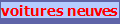 voitures neuves